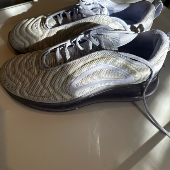 Nike Shoes - Nike Air Max White and Gray Sneakers